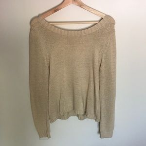 MinkPink Cream Sweater